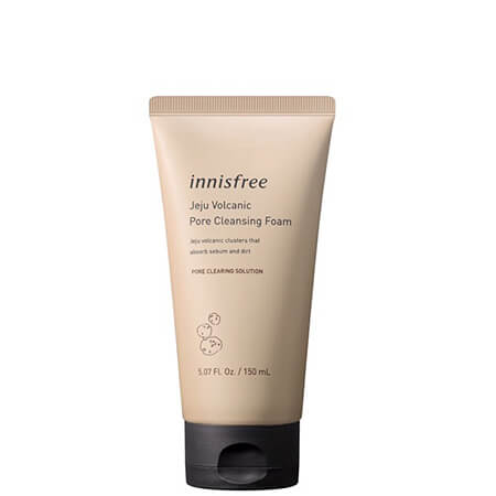 Innisfree Jeju Volcanic Pore Cleansing Foam 150 ml,Jeju Volcanic Pore Cleansing Foam,Jeju Volcanic Pore Cleansing Foam รีวิว,Jeju Volcanic Pore Cleansing Foam ราคา,โฟมอินนีสฟรี